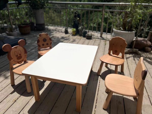 Solid wood children's chair - Image 10