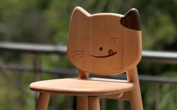 Solid wood children's chair - Image 5