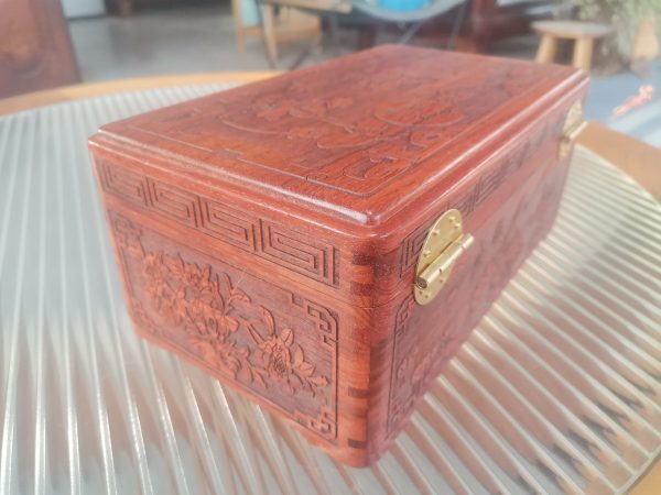 carved jewelry box - Image 4