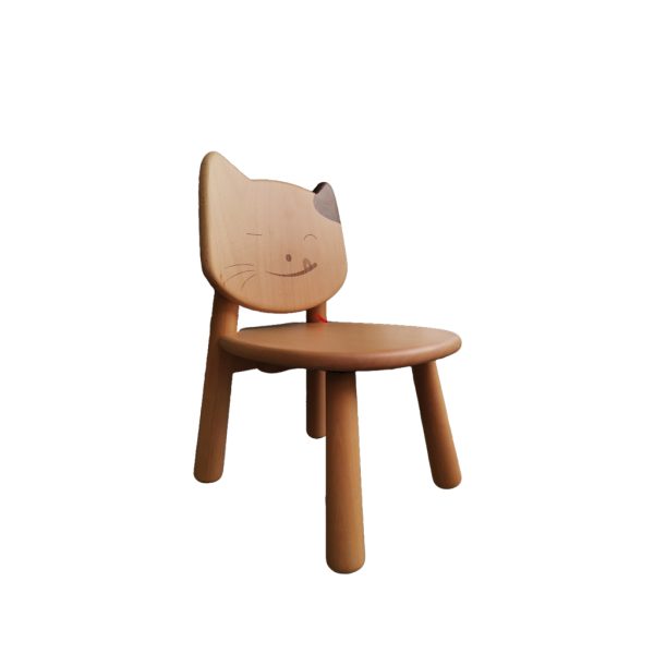 Solid wood children's chair